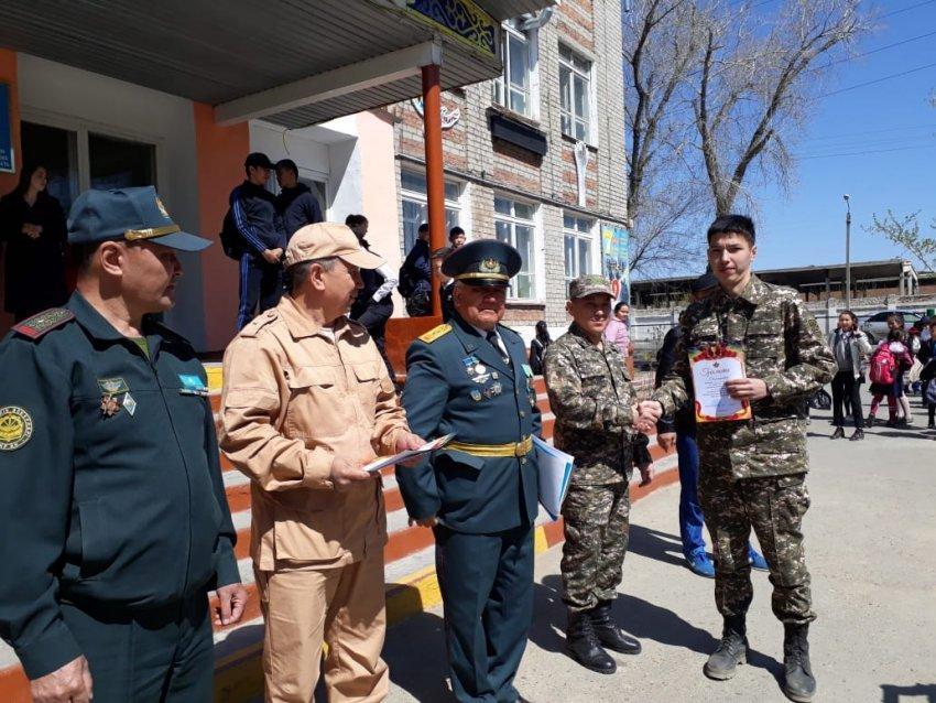Қазақстан Республикасы Қарулы күштердің 27-жылдығына   арналған «Ал, кәнеки, жігіттер!» әскери-спорттық сайыс