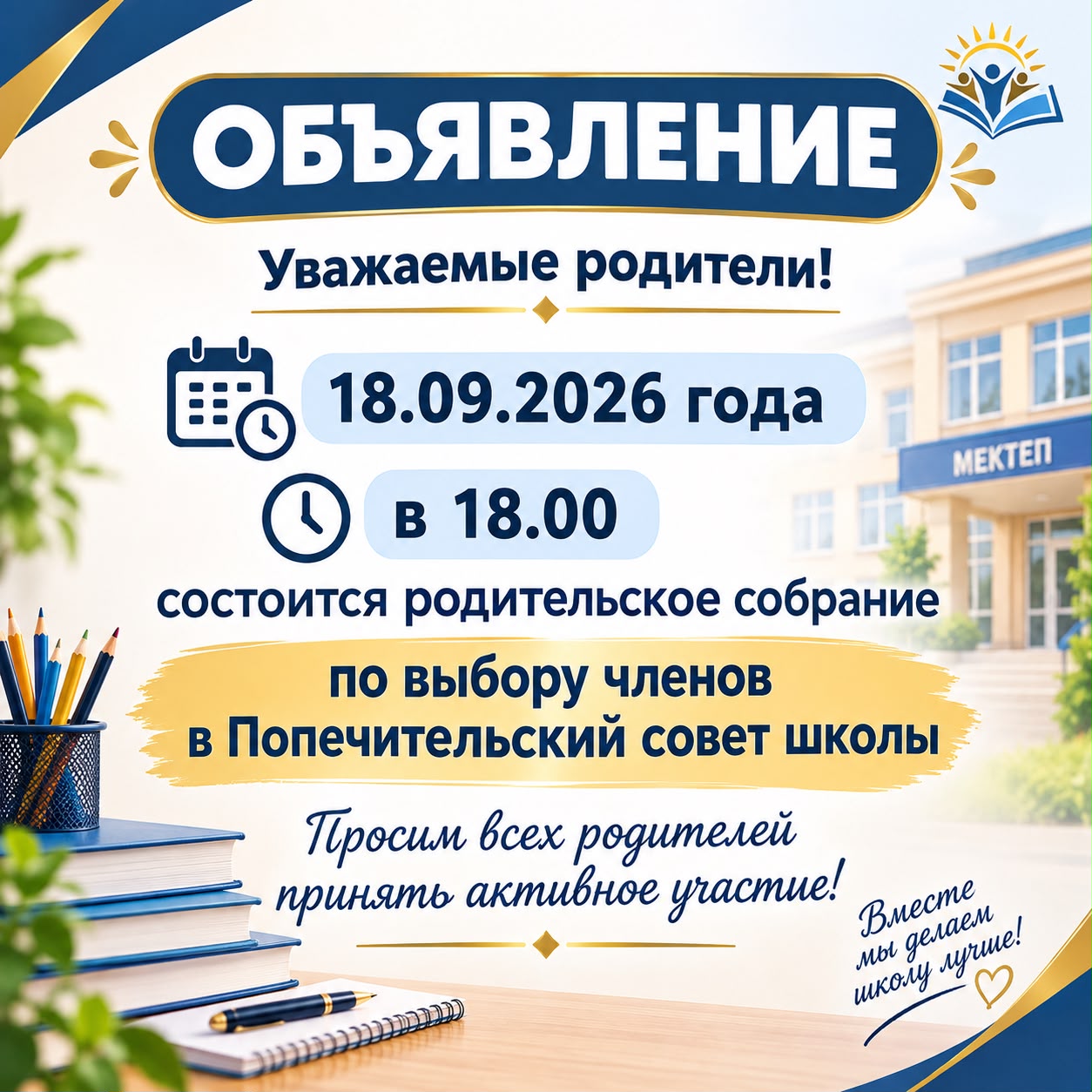 Объявление